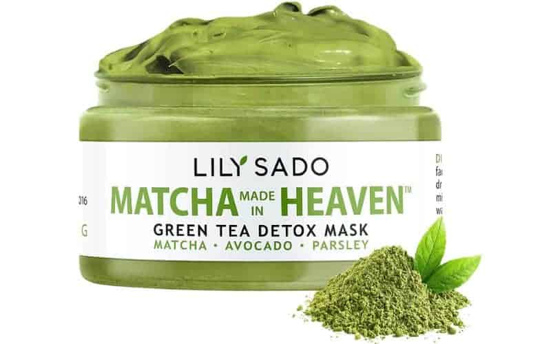 Choosing the Best Organic Face Mask: Top 5 Picks for 2023 3 LILY SADO Green Tea Matcha Avocado Face Mask