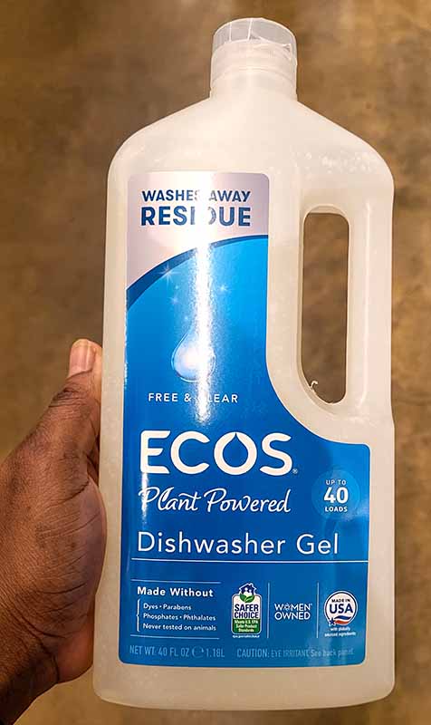 nontoxic dishwasher gel