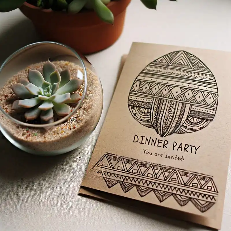 How to Host a Dinner Party: Your Handy Guide 4 DInNER PARTY invitation