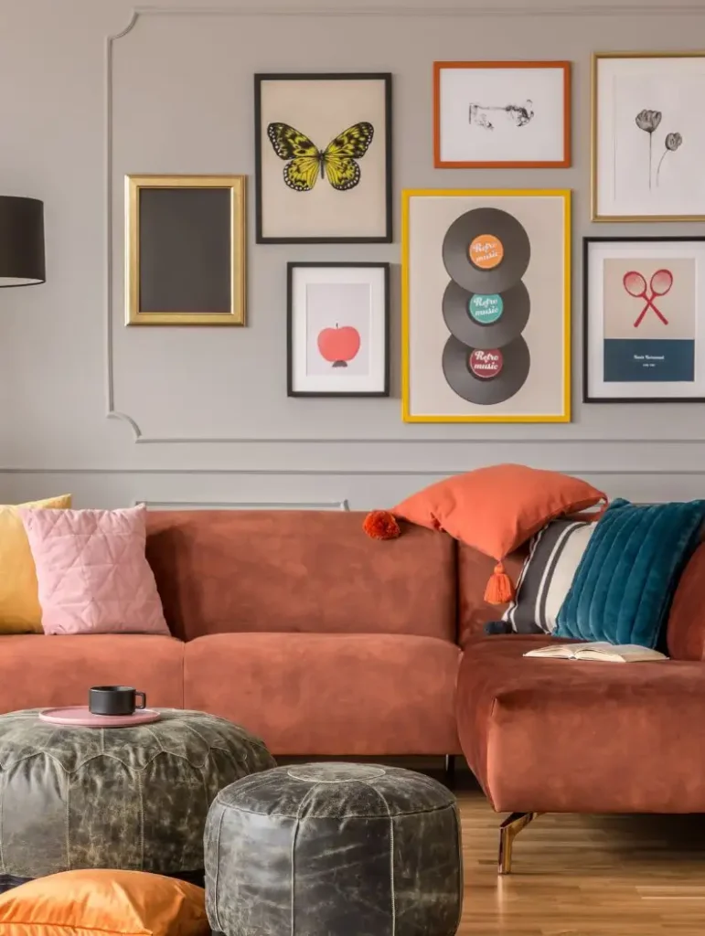 11 Bold Ideas For a boho living room on a budget 9 Eclectic Mix of Colors and Patterns