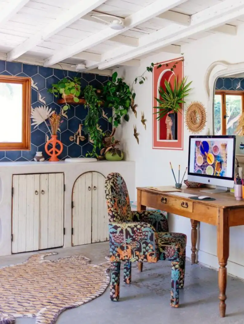 11 Bold Ideas For a boho living room on a budget 3 Upcycle Old Furniture